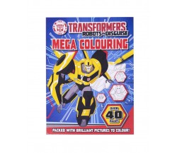 Transformers Robots in Disguise Mega Colouring